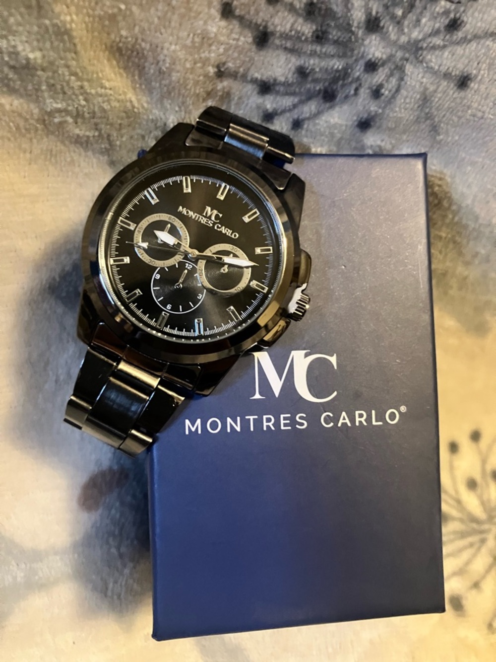 Monties Carlo Stainless Steel Watch NWOT
